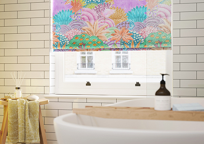 Kolkata Velvet, Carnival - Twist&Fit Roman Blind - Image 5